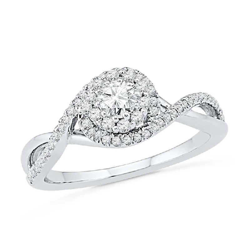 14k White Gold